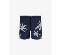 Boss Mens Vy Logo-embellished Regular-fit Recycled-polyester Swim Shorts Xl