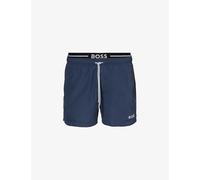 Boss Mens Vy Logo-print Regular-fit Recycled-polyester Swim Shorts Xxl