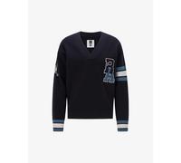 Boss Mens Vy X Russell Athletic Collegiate-inspired Wool Sweatshirt Xl