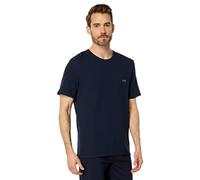 BOSS Men's Waffle Contrast Logo Short-Sleeve T-Shirt, Royal Peacock, S