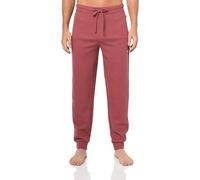 BOSS Men's Waffle Cotton Cuffed Sweatpants Pajama Bottom, Red Potato, XXL