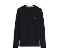 Boss Waffle 10269584 Long Sleeve Pyjama T-shirt Blue 2XL Men
