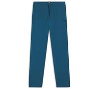 BOSS Mens Waffle Pants Embroidered-logo pyjama bottoms in a cotton blend