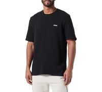 BOSS for man. 50480834 Waffle T-shirt black (S), Homewear, Cotton, Short sleeve