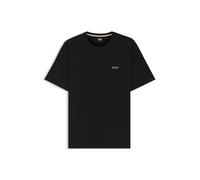 BOSS Orange Waffle Mens Cotton-Blend Pyjama T-Shirt with Embroidered Logo NOS -