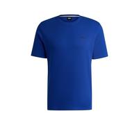 BOSS Mens Waffle T-Shirt Waffle-Structured Pyjama T-Shirt with Embroidered Logo