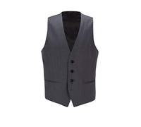 BOSS Mens Waistcoat Dark Grey 36