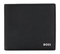 BOSS Men's Wallet In Recycled Leather With Silver Logo 50536710 Black