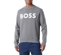 BOSS Men's WeBasicCrew Sweatshirt, Dark Grey29, 6 XL