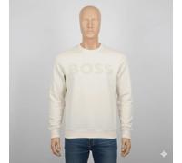 BOSS Men's Webasiccrew Sweatshirt, Light beige271., 6XL
