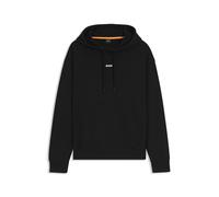 BOSS Mens WeSmallhood Contrast-logo hoodie in cotton terry