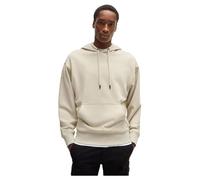 BOSS Mens WeSmallhood Contrast-logo hoodie in cotton terry