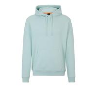 BOSS Mens Wetalk Cotton-terry hoodie with logo patch