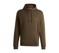 BOSS Mens Wetalk Cotton-terry hoodie with logo patch