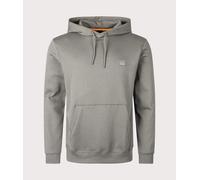 BOSS Mens Wetalk Regular-fit hoodie in cotton terry with logo patch