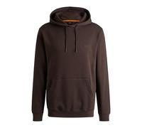 BOSS Mens Wetalk Regular-fit hoodie in cotton terry with logo patch