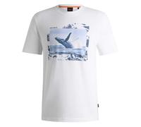 Boss Mens Whale Cotton T-Shirt GT25667