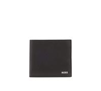 BOSS Mens Zair 4cc Wallet with Silver-foil Logo