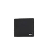 BOSS Mens Zair 4cc Wallet with Silver-foil Logo