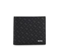 BOSS Mens Zair MN Monogram Wallet with foil-Embossed Logo