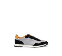 BOSS Men's Zayn_Lowp_sdtx Low_Profile, Charcoal, 10 UK