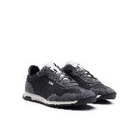 BOSS Mens Zayn Retro Runner Trainer Black BLACK-001 9