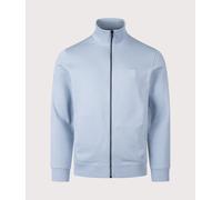 BOSS Mens Zestart Zip Through Sweatshirt - Colour: 458 Light/Pastel Blue - Size: Large