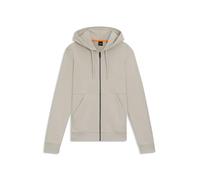 BOSS Mens Zetalky Cotton-terry zip-up hoodie with tonal logo patch