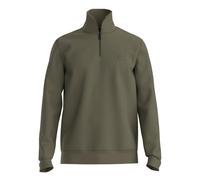 BOSS Mens Quarter Zip Zetrust Sweatshirt - Colour: 342 Open Green - Size: XL