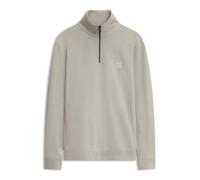 Boss Men's Zetrust Zip-Neck Soft TerryclOver The Head Sweatshirt XL Green