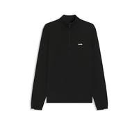 BOSS Mens Zip Jumper Long Sleeve Black M