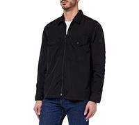 BOSS Mens Zip Shacket Long Sleeve Outerwear Top Black L