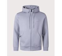 BOSS Mens Zip Through Saggy Hoodie - Colour: 026 Dark Grey - Size: Large Large