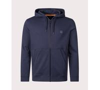 Men's BOSS Orange Zetalky Mens Full Zip Hoodie - Navy - Size: 42/Regular