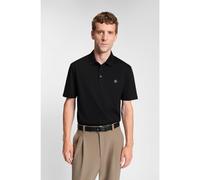 BOSS Mercerised-cotton polo shirt with double monogram - Style C-Parris 01, 50520297 Black M