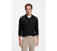 BOSS Merino-wool polo sweater - Style H-Lancione, 50565503 Black M