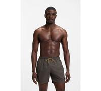 BOSS Micro-print swim shorts in quick-dry fabric - Style Vibe, 50518968 Black XL