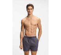 BOSS Micro-print swim shorts in quick-dry fabric - Style Vibe, 50518968 Blue XL