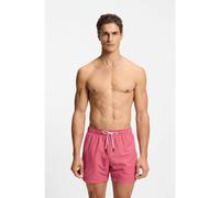 BOSS Micro-print swim shorts with logo badge - Style Vibe, 50518968 Red L