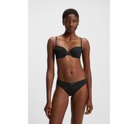 BOSS Microfibre briefs with lace inserts - Style BRIEF_B.PURE, 50545054 Black XS