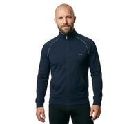 BOSS Mens Mix&Match Jacket Z ZIp-up jacket in stretch cotton with contrast piping
