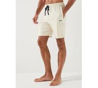 BOSS Mix & Match Lightweight Loungewear Shorts, Light Beige, Size Xl, Men Light Beige
