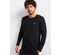 BOSS Mix & Match Long Sleeve Lounge T-Shirt, Black, Size S, Men Black