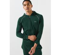BOSS Mix & Match Loungewear Hoodie, Dark Green, Size S, Men Dark Green