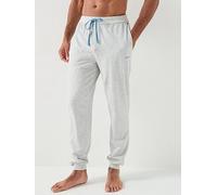 BOSS Stretch-cotton tracksuit bottoms with embroidered logo - Style Mix&Match Pants, 50515305 Light Grey S