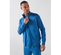 BOSS Men's Loungewear Jacket, Open Blue 462, XL