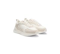 BOSS Mixed-material trainers with Double B monogram - Style B Icon_Runn_sdny1, 50557764 Natural 3
