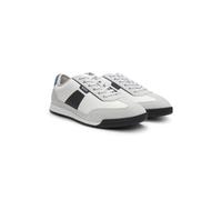 BOSS Mixed-material trainers with ridged outsole - Style Nitan_Lowp_txmx, 50563824 Light Grey