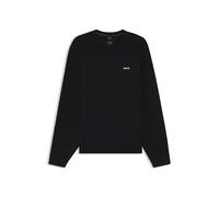 BOSS Mixed-structure sweater with moisture management - Style KN_Momentum-X CN, 50547507 Dark Blue S