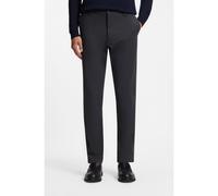BOSS Modern-fit trousers in brushed twill - Style H-Kane1-FTU, 50549461 Dark Blue 32/32